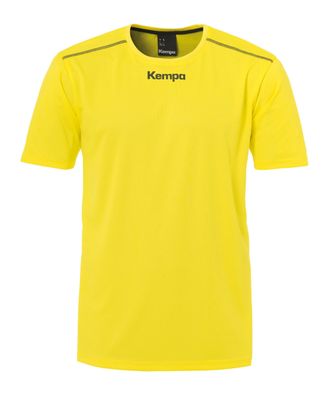 T-Shirt Kempa Poly Gelb Sport