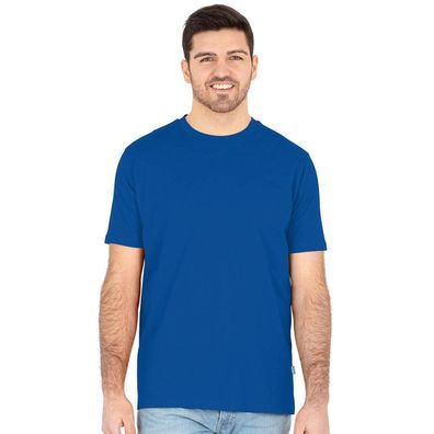 T-Shirt Jako Organic Stretch Blau Royal