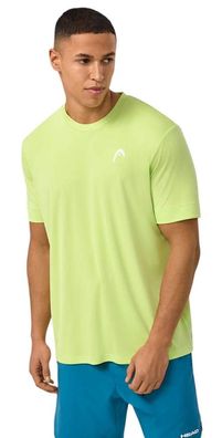 T-Shirt Head Lime, Loose Fit, Atmungsaktiv