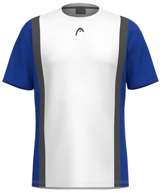 T-Shirt Head Club 25 Tech Weiß Blau