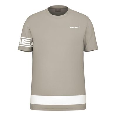 T-Shirt Head Grau Hell Sportlich