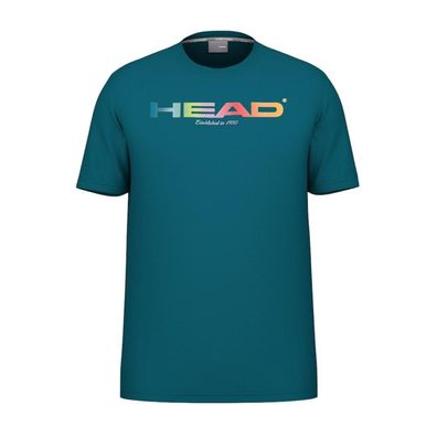 T-Shirt Head mit Regenbogen-Design