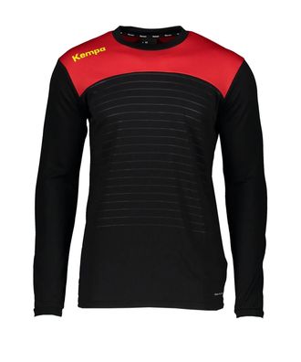 T-Shirt Kempa Emotion 2.0 schwarz/rot/gelb