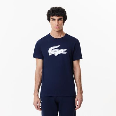 T-Shirt Lacoste Sport mit 3D-Krokodil