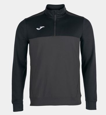 Sweatshirt Joma mit Reißverschluss grau