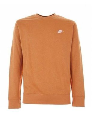 Sweatshirt Nike Sportswear Club Fleece Braun