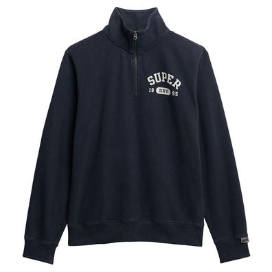 Sweatshirt Superdry mit halbem Reißverschluss und weitem Schnitt
