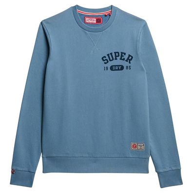 Sweatshirt Superdry Athletic in Blau