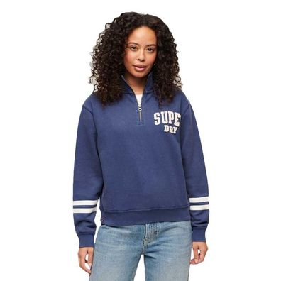 Sweatshirt Superdry Athletic Applique Halb-Reißverschluss