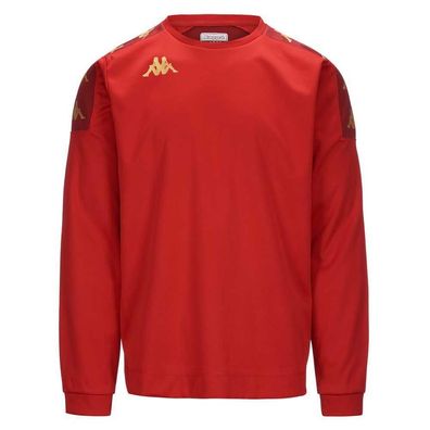 Sweatshirt Kappa Slim Fit Rot Schnell trocknend