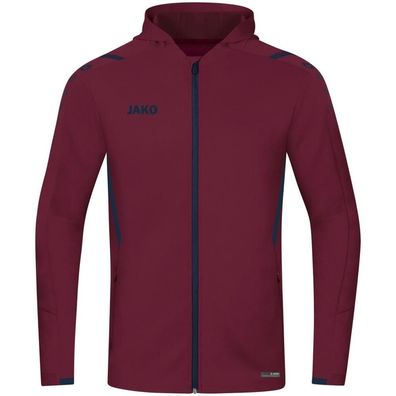 Trainingsjacke Jako Challenge mit Kapuze Rot