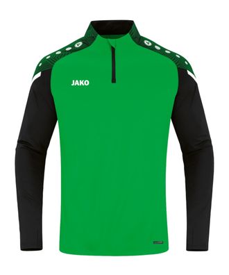 Sweatshirt Jako Performance mit 1/4 Reißverschluss Grén-Schwarz