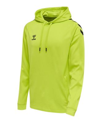 Sweatshirt Hummel Core XK Poly Sweat Hoodie Lime