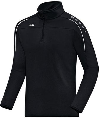 Sweatshirt Jako Ziptop Classico schwarz
