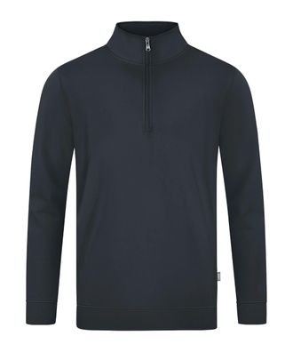 Pull Jako Ziptop Doubletex Anthrazit