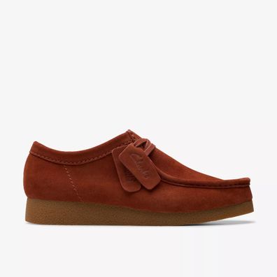 Mokassins Clarks Wallabeeevo in Rot
