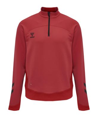 Jacke Hummel Rot Kinder Halb-Reißverschluss