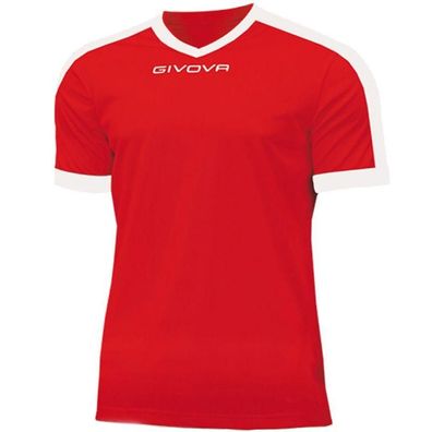 T-Shirt Givova Revolution Rot Kinder-Sportbekleidung
