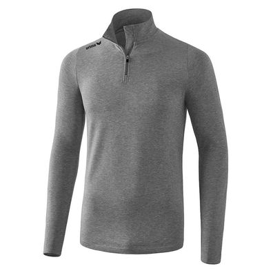 Unterziehpullover Erima Rolli grau meliert