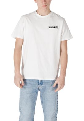 T-Shirt Napapijri Weißer Reiher