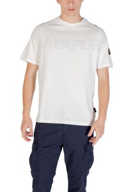 T-Shirt Napapijri Weißer Reiher