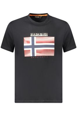 T-Shirt Napapijri Lari schwarz