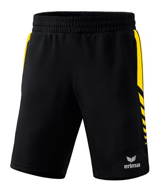 Shorts Erima Worker Schwarz/Gelb