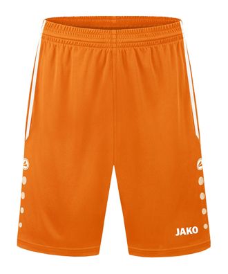 Short JAKO Allround Orange aus 100 % recyceltem Polyester