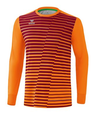 Torwarttrikot Erima Pro Langarm Orange Fluo/Bordeaux