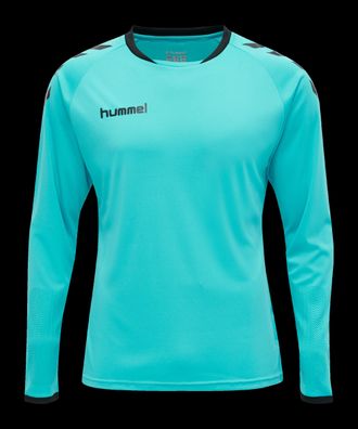 Ensemble Hummel mit langen ßrmeln, blau scuba