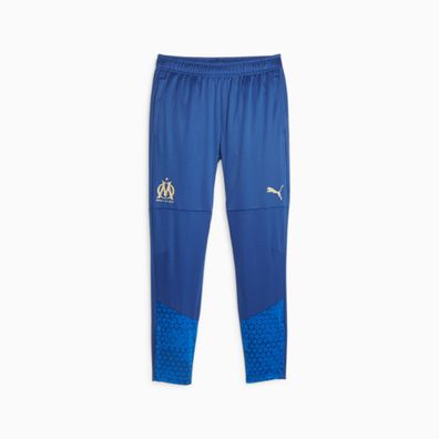 Hose Puma Olympique Marseille Slim Fit Blau