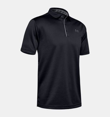 Polo Under Armour Tech Herren schwarz