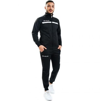 SurvÃªtement Givova One Schwarz Kinder
