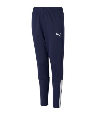 Trainingshose Puma Slim Fit Kinder marine - weiß