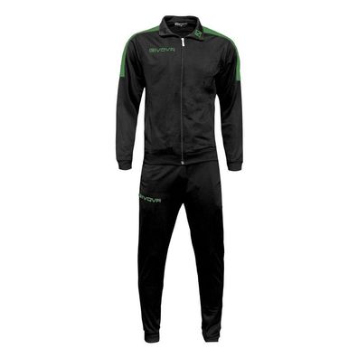 SurvÃªtement Givova Revolution Schwarz und Grén