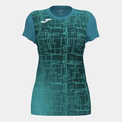 T-Shirt Joma Blau Kurzarm Elite Viii