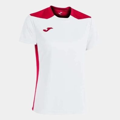 T-Shirt Joma Weiß, Kurzarm, Halbtailliert