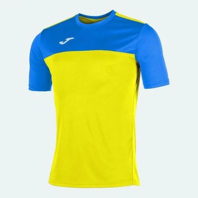 T-Shirt Joma Gelb fér Fußball