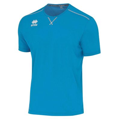 T-Shirt Errea Atmungsaktives Cyan Fußballtrikot