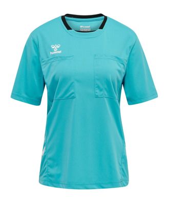 T-Shirt Hummel Referee Chevron Blau Scuba