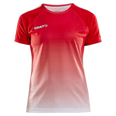 T-Shirts Craft Pro Control Fade Rot/Weiß