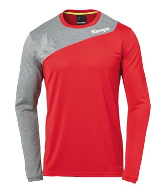 Langarm-T-Shirt Kempa Core 2.0 Rot