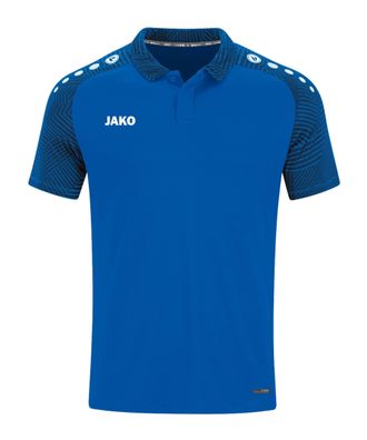 Polo Jako Performance blau royal/marine