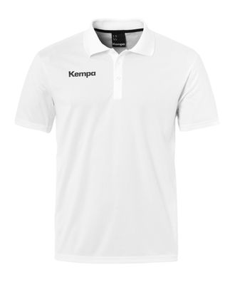 Polo Kempa Kurzarm Weiß
