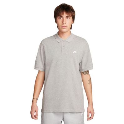 Poloshirt Nike Club Grau