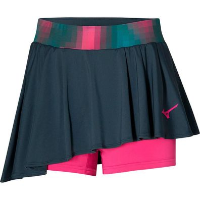 Jupe-Short Mizuno Flying fér Damen, blau, Tennis