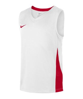 Basketballtrikot Nike Weiß/Rot