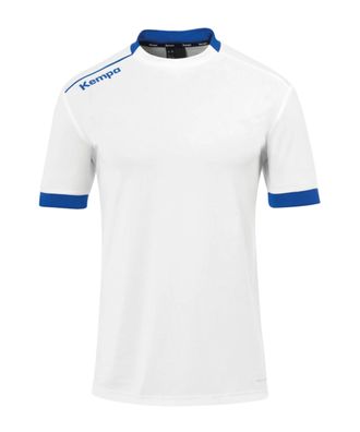 T-Shirt Kempa Player Weiß/Blau