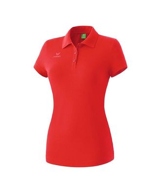 Poloshirt Erima Damen Enganliegend Rot
