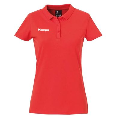 Polo Kempa Damen Sportrot
